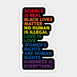 Science is real Sticker